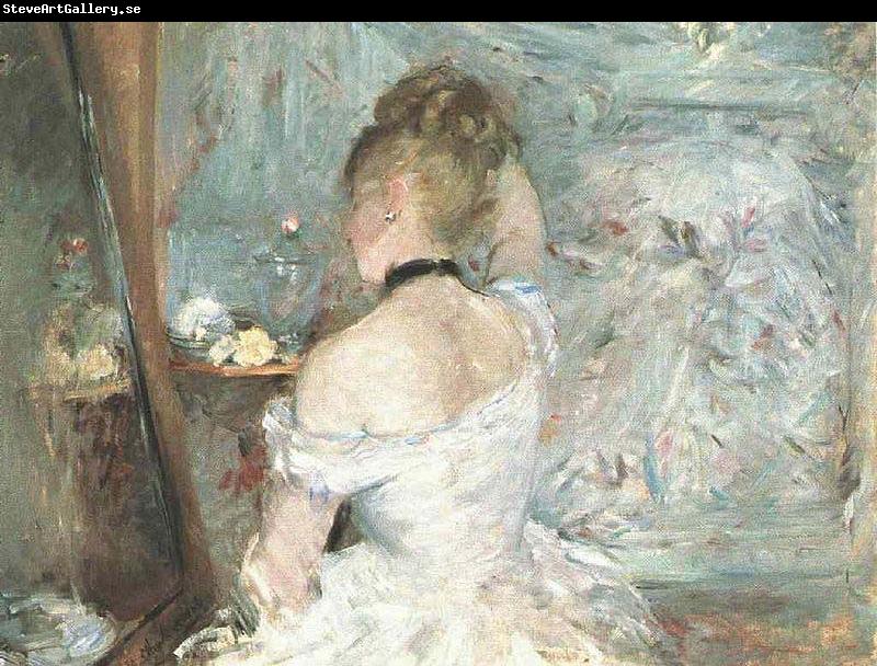 Berthe Morisot Lady at her Toilette